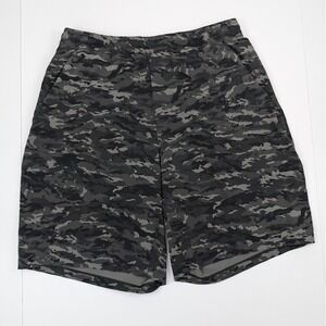Lululemon Pace Breaker Shorts Mens Large 9" Inseam‎ Camo Lined Active Athleisure